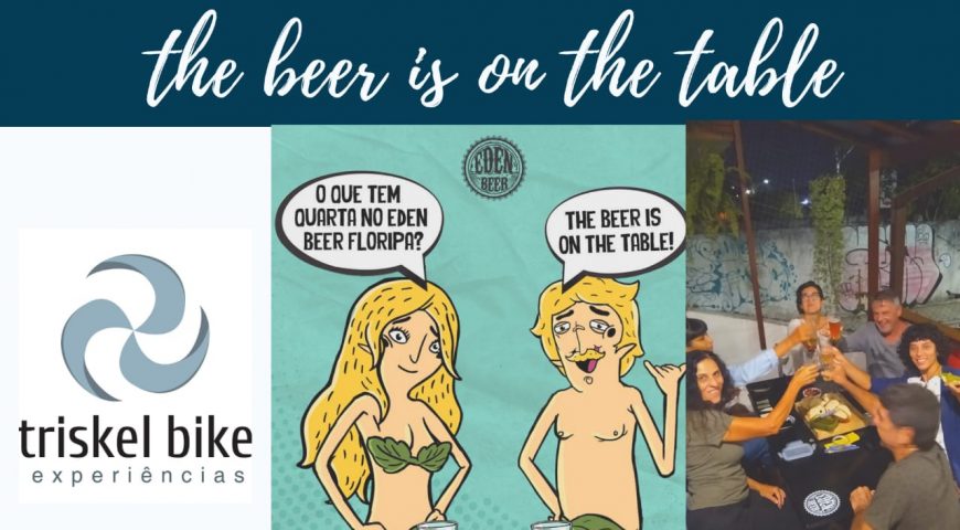 THE BEER IS ON THE TABLE: Fica em casa!